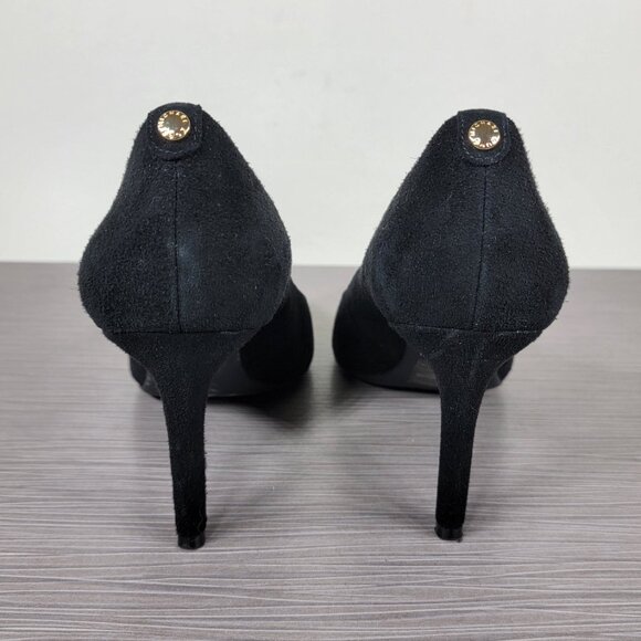 Michael Michael Kors Pointed Toe Flex Pump, Black Suede, Womens Size 8.5 M / 39 - Picture 5 of 12